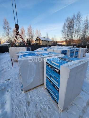 Газобетонные блоки Бонолит Проджект Электросталь D600 600х200х200 стеновые